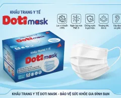 Khẩu trang y tế Doti mask 4 lớp (Trắng)